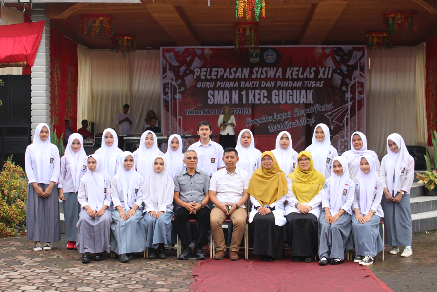 Pelepasan Murid Kelas XII Tahun Ajaran 2025/2026 di SMAN 1 Kec. Guguak Pelepasan Murid Kelas XII Tahun Ajaran 2025/2026 di SMAN 1 Kec. Guguak