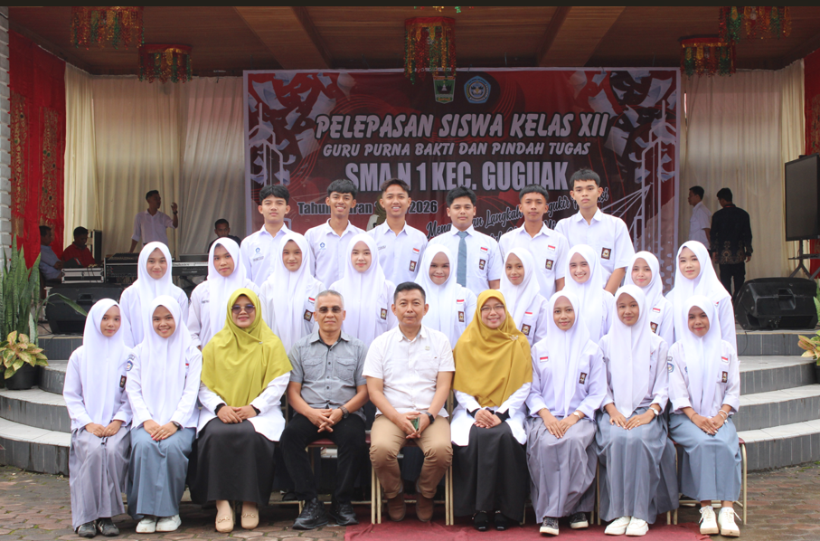 Pelepasan Murid Kelas XII Tahun Ajaran 2025/2026 di SMAN 1 Kec. Guguak Pelepasan Murid Kelas XII Tahun Ajaran 2025/2026 di SMAN 1 Kec. Guguak