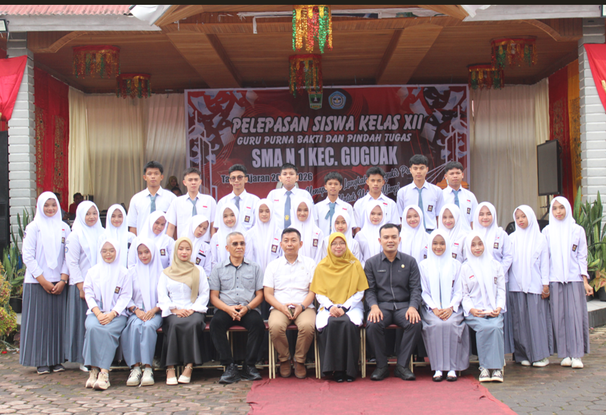 Pelepasan Murid Kelas XII Tahun Ajaran 2025/2026 di SMAN 1 Kec. Guguak Pelepasan Murid Kelas XII Tahun Ajaran 2025/2026 di SMAN 1 Kec. Guguak