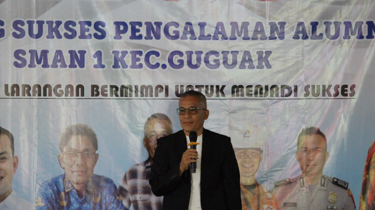 IKASMANDA Bersama SMAN 1 Kecamatan Guguak Laksanakan Talk Show Sharing Sukses Pengalaman Alumn